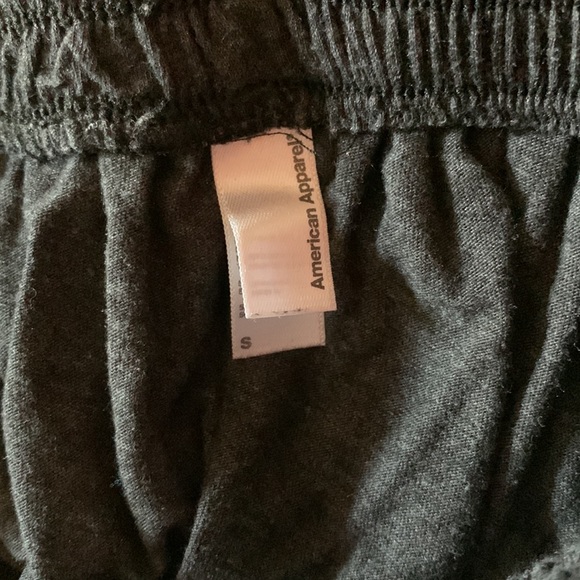 AMERICAN APPAREL Dark Gray Pocket Skirt, size S - Picture 5 of 5